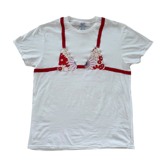 Earthbound - Flower Power Bikini Tee (L)