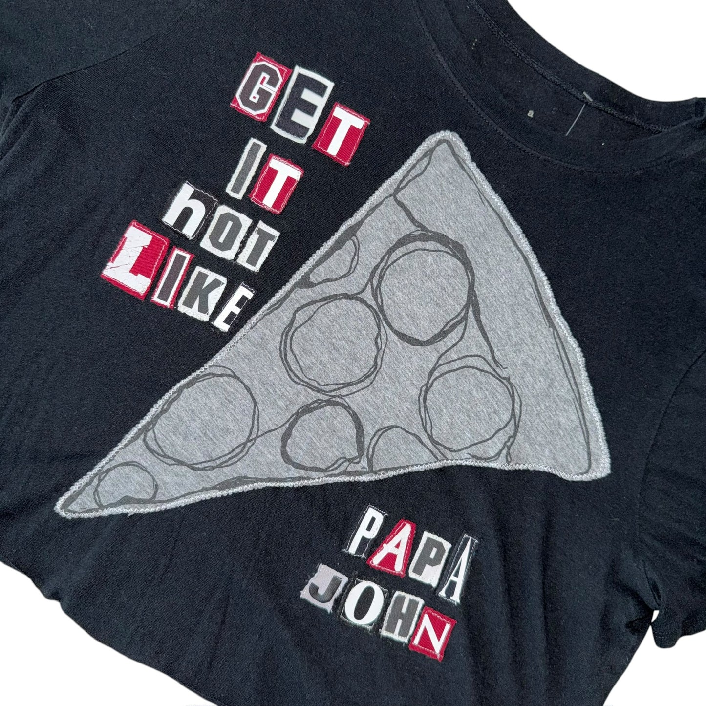 Just a Girl-Papa John’s Shirt (L)