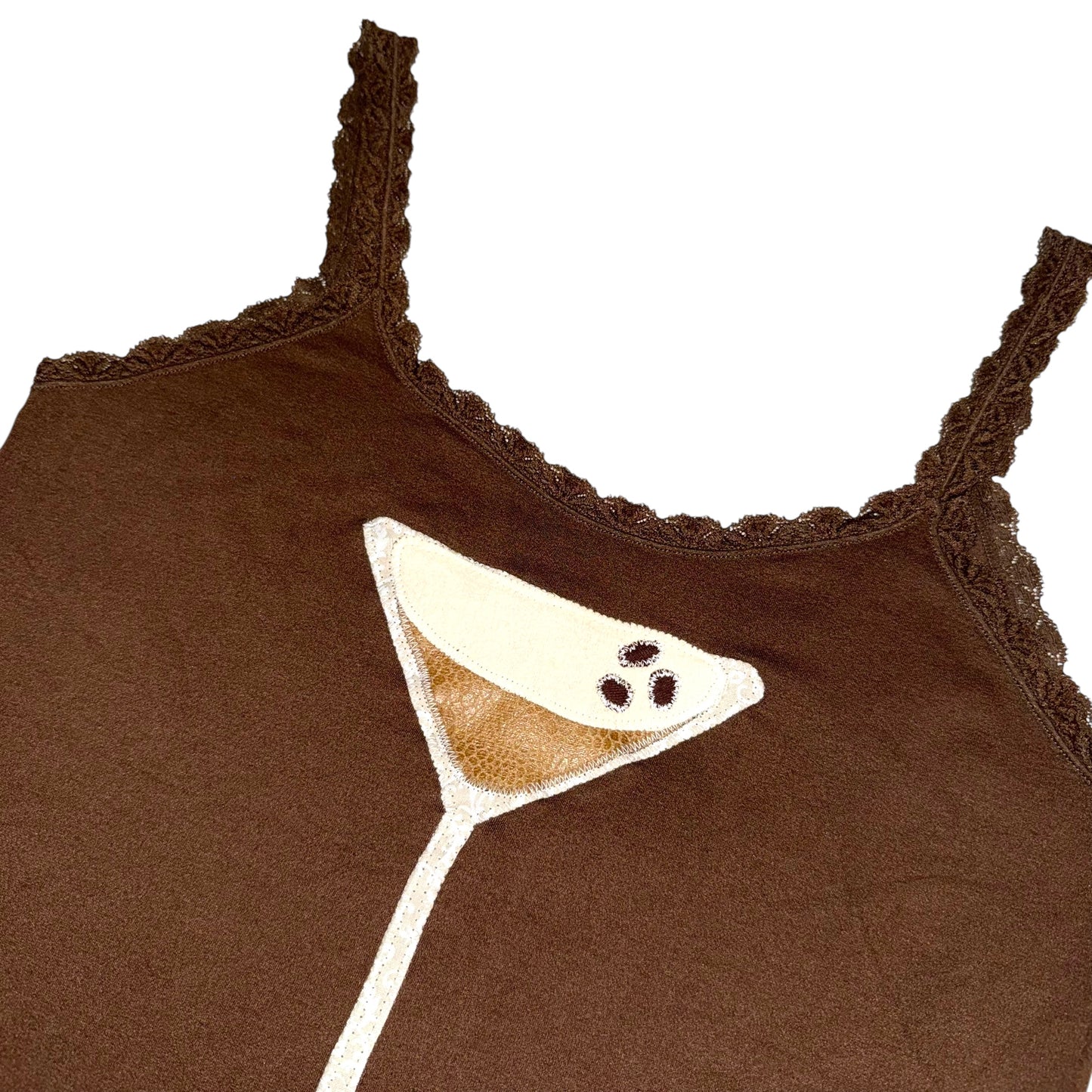 Just a Girl - Espresso Tini Tank (L)