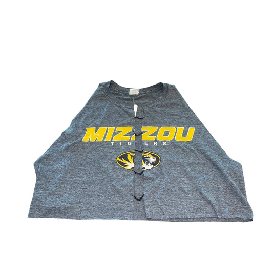 Mizzou Chain Link Cropped Tank (L)