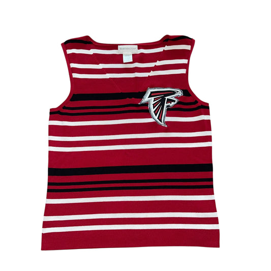 Atlanta Falcons Upcycled Striped Patchwork (L)