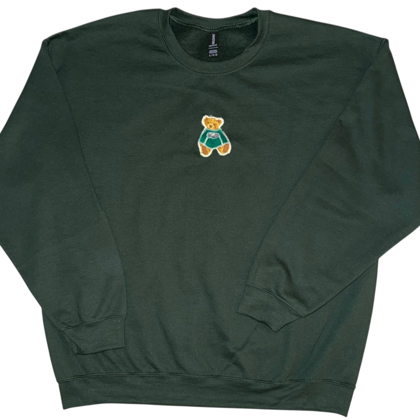 Philadelphia Eagles Upcycled Bear Green on Green (XL)