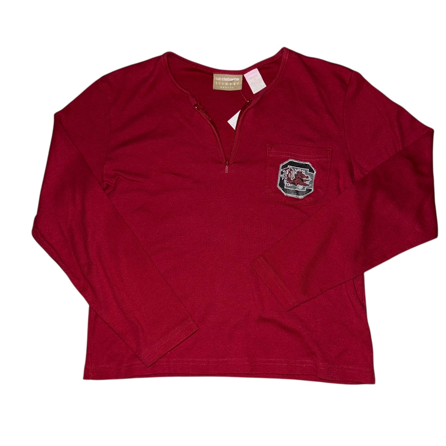 USC South Carolina Upcycled Zip Top (S)