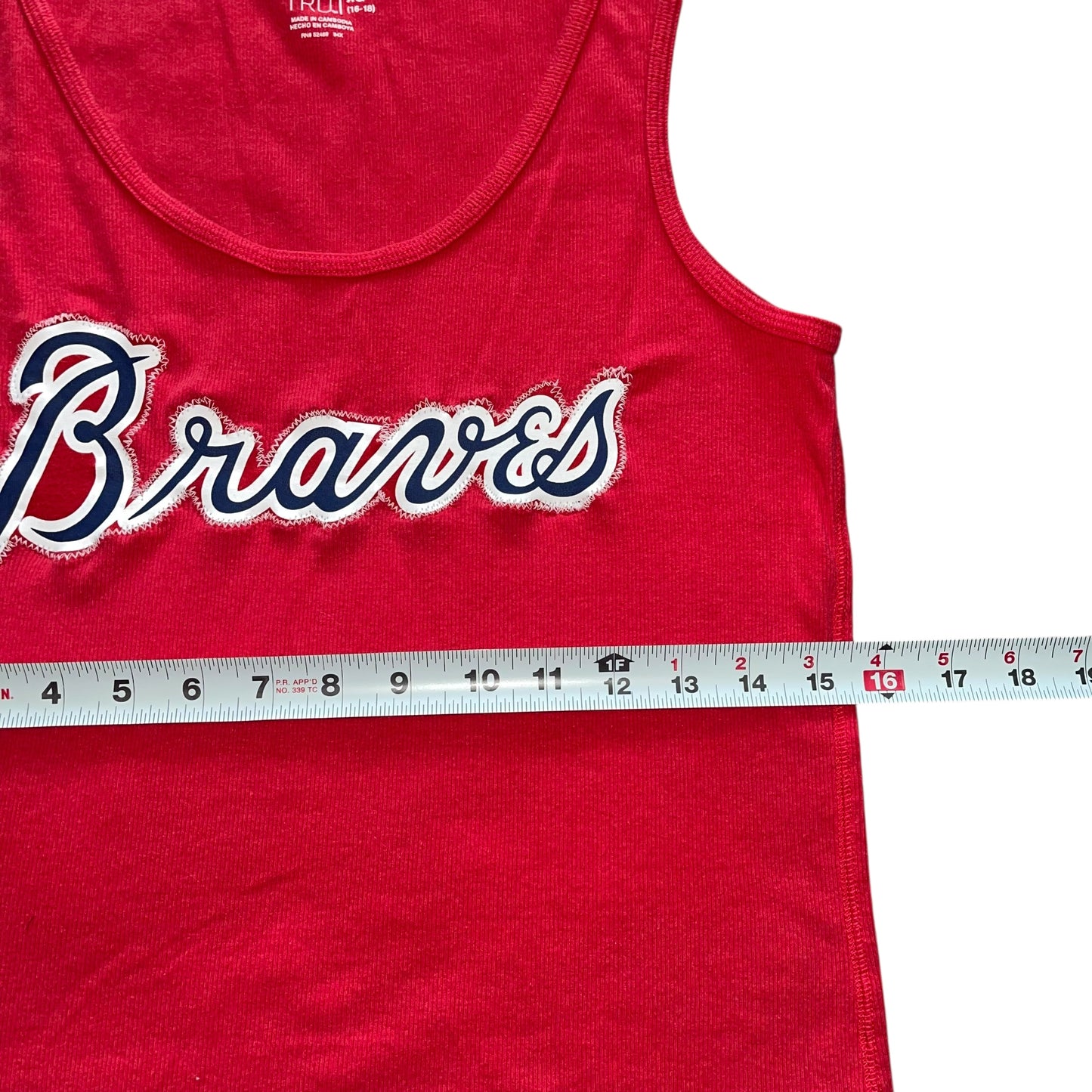 Atlanta Braves Patchwork Tank (XL)