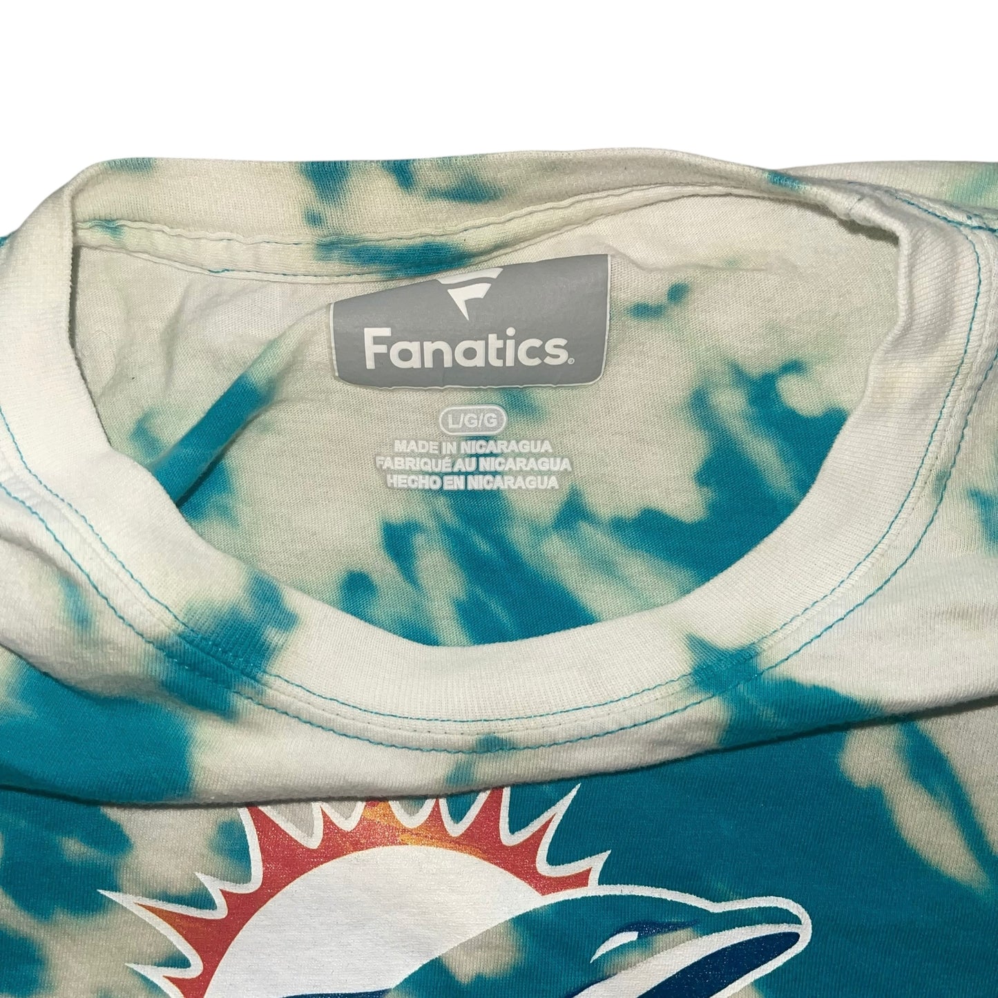 Miami Dolphins Swirl Crop (L)