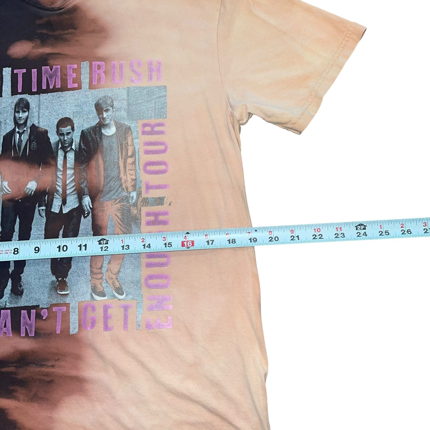 Big Time Rush Bleached Band Tee (M)