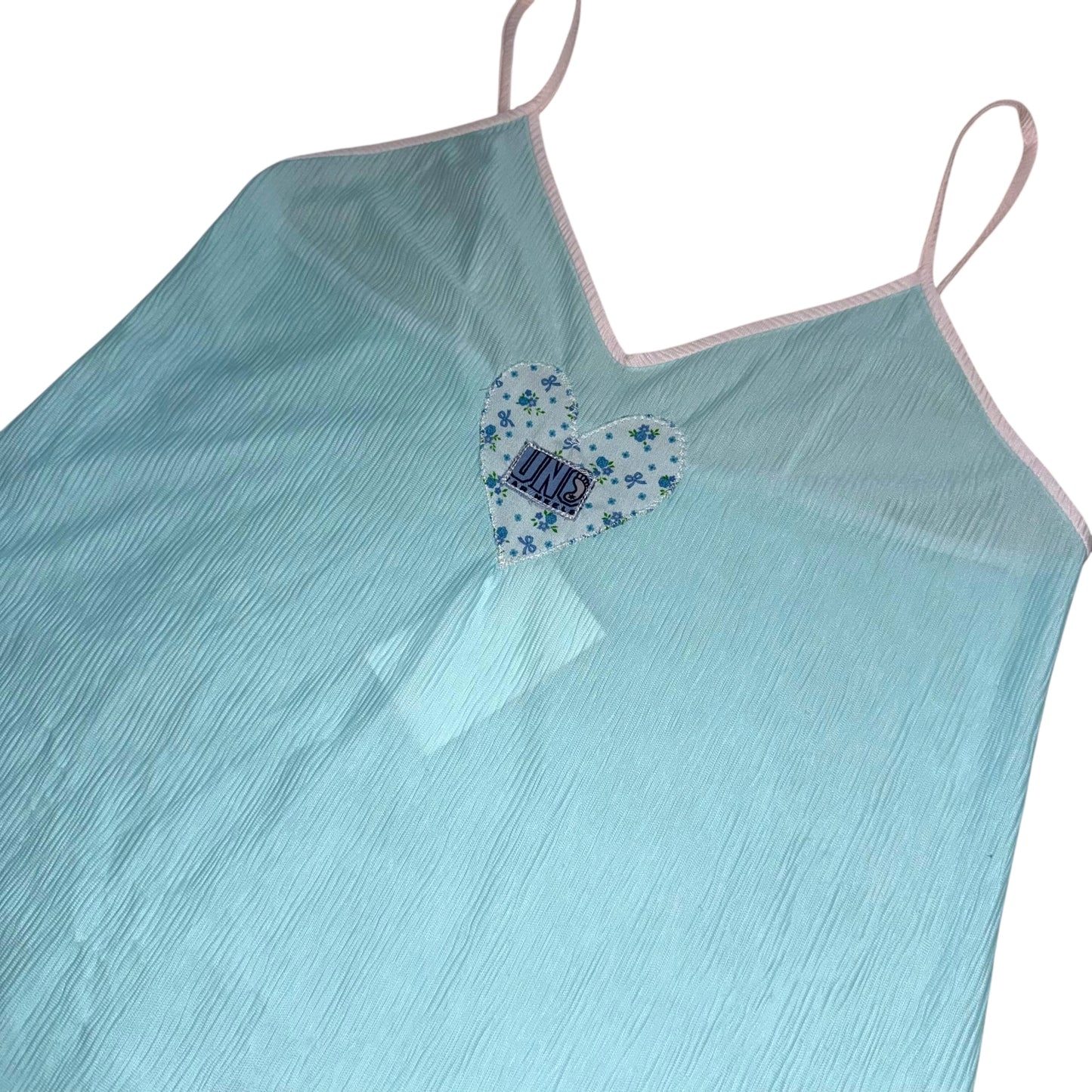 UNC North Carolina Reworked Slip Dress (S)