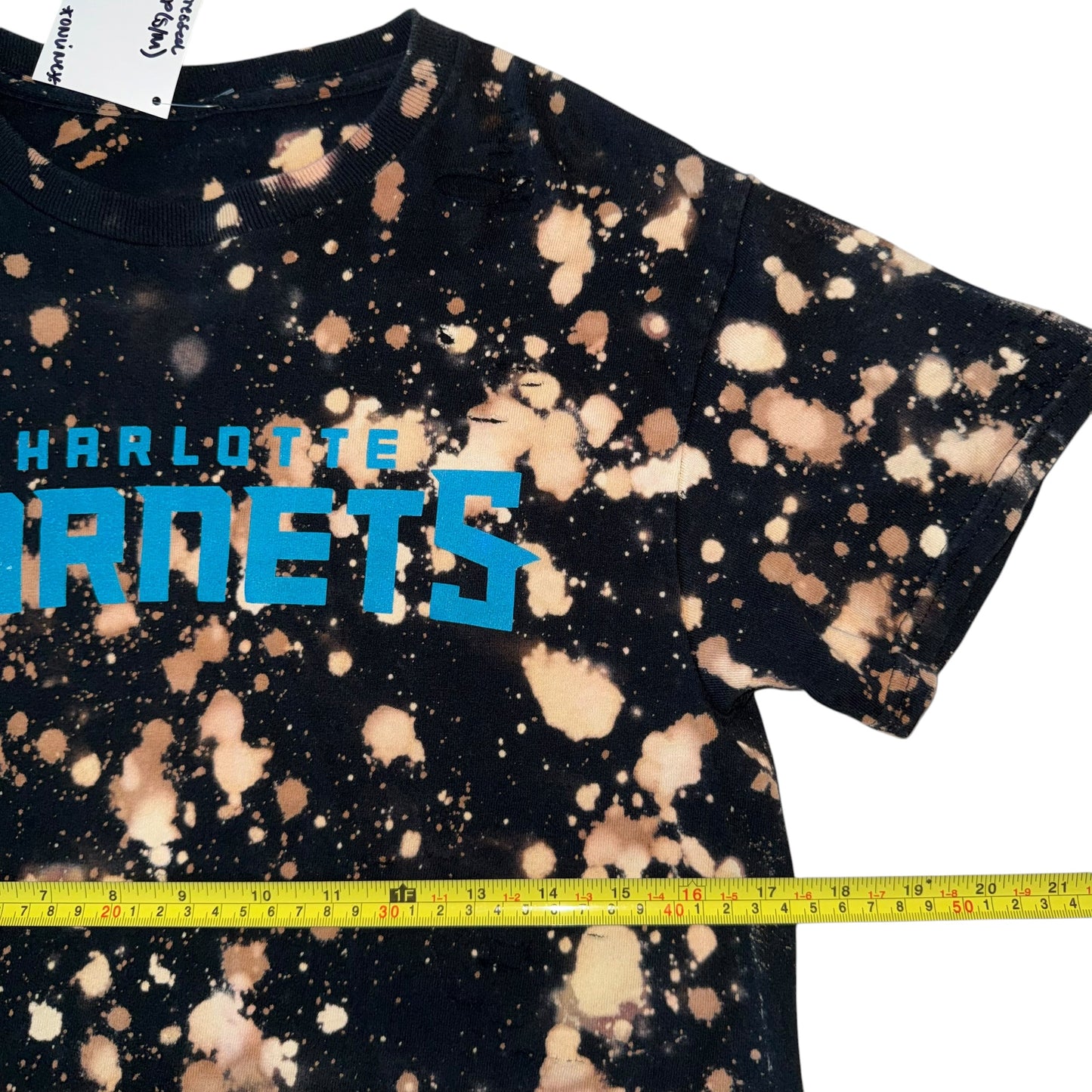 CLT - Hornets Distressed Crop (S/M)