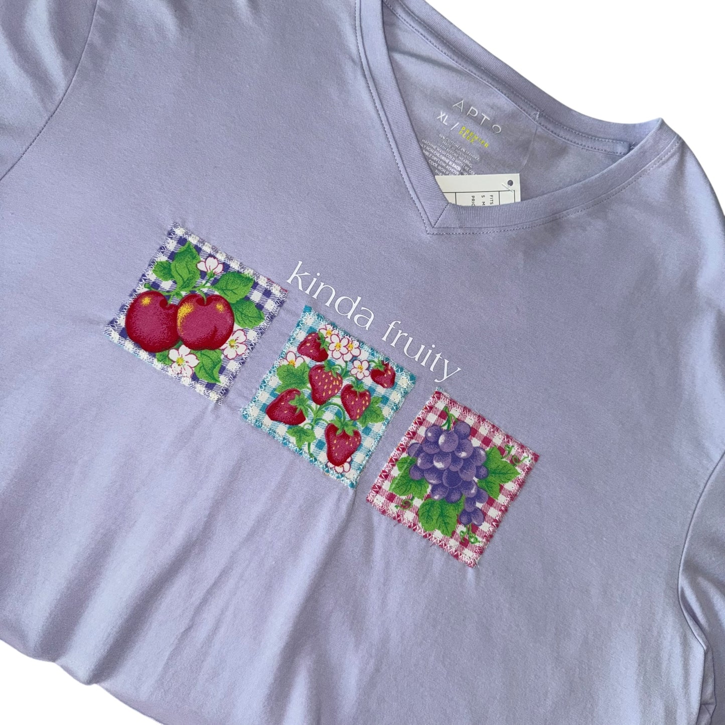 PRIDE - Kinda Fruity V-Neck Crop (XL)