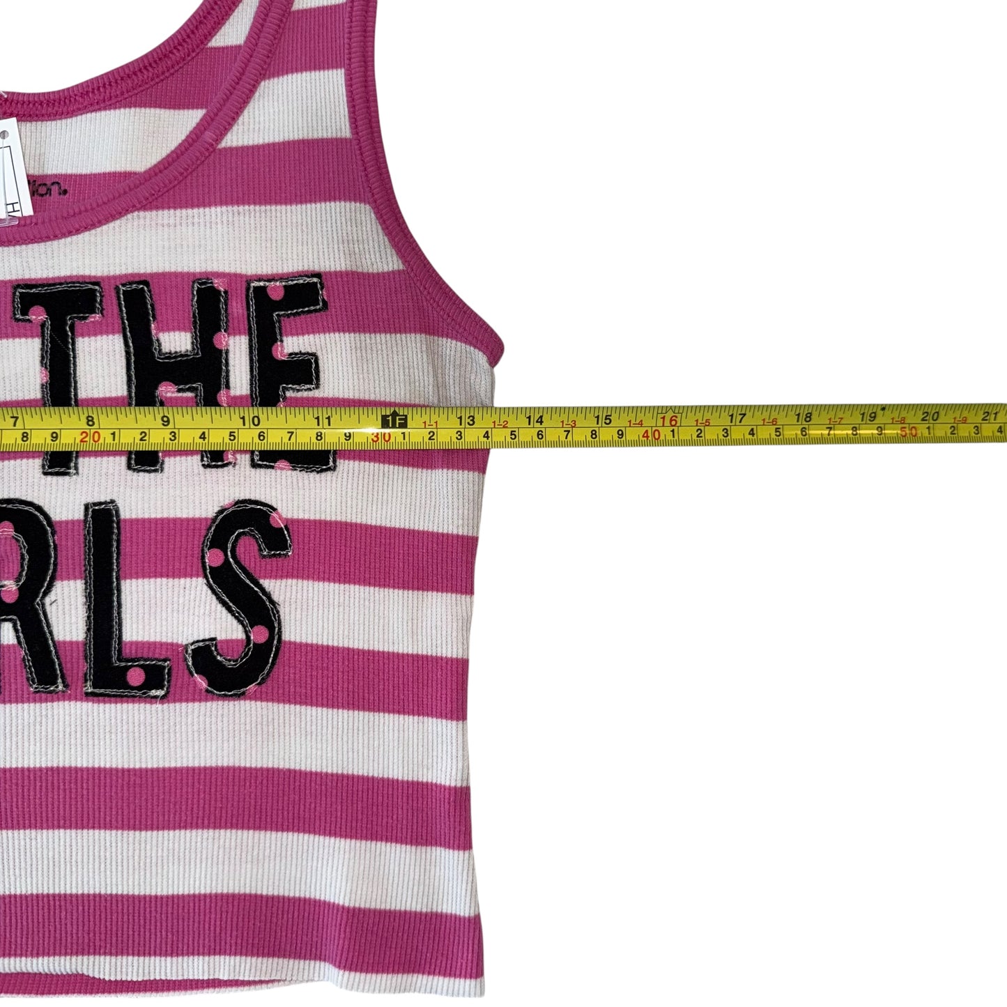 PRIDE - For the Girls Striped Tank (M)