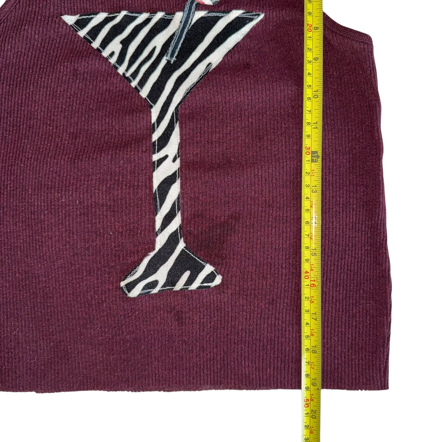 USC South Carolina Upcycled Zebra Martini (M)