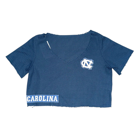 UNC North Carolina Upcycled Waffle Crop (M)