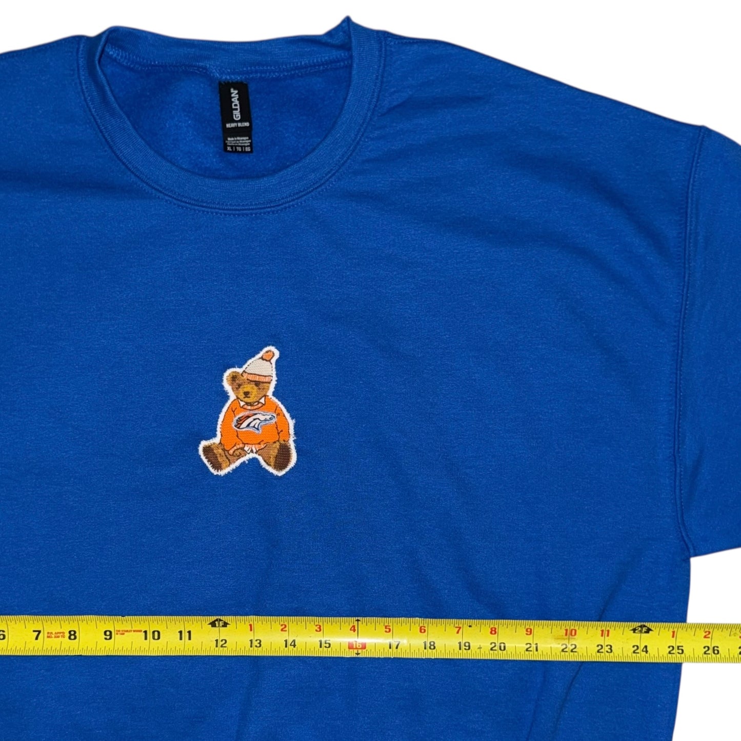 Denver Broncos Upcycled Bear (XL)