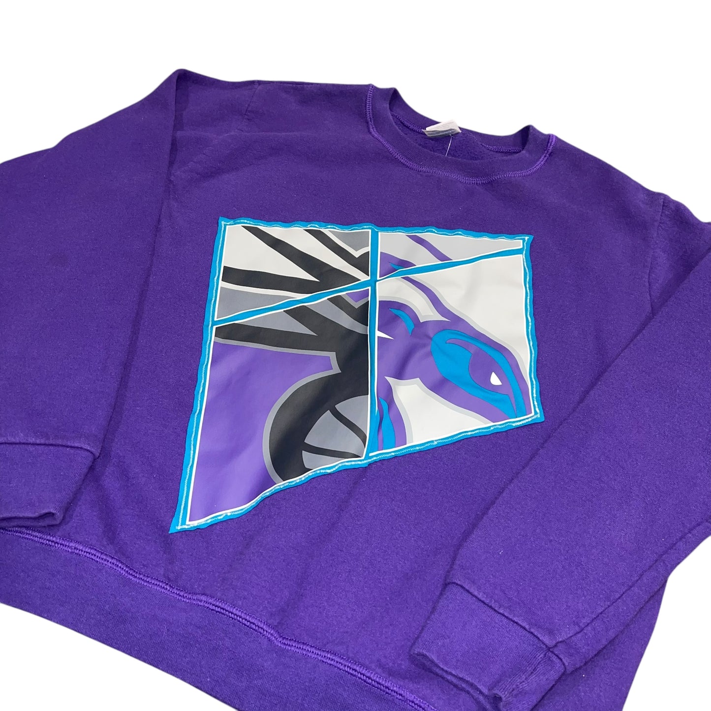 Charlotte Hornets Patchwork Crew (L)