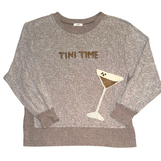 Just a Girl - Tini Time Sweater (L)