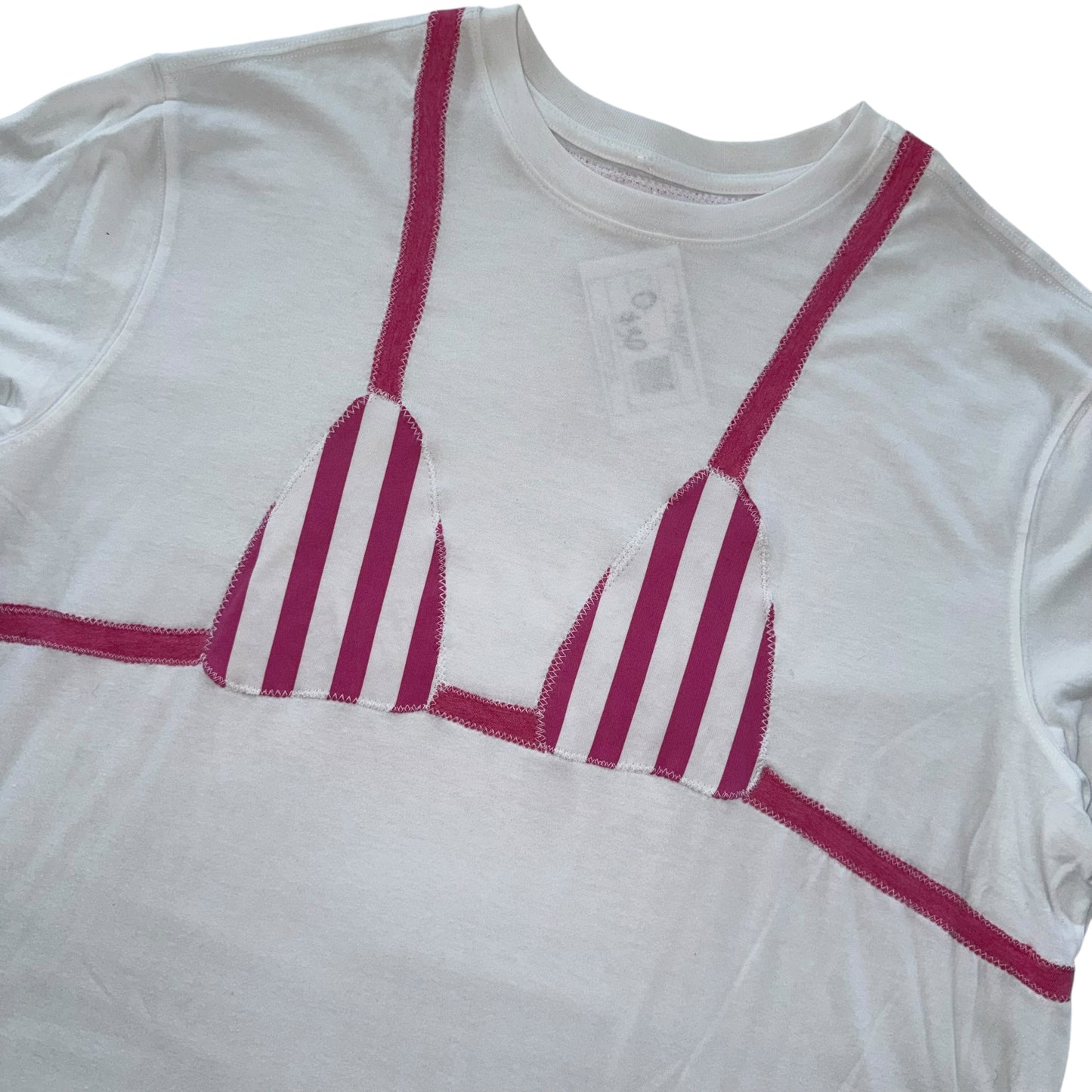 Earthbound - Candy Striped Bikini Tee (XL)