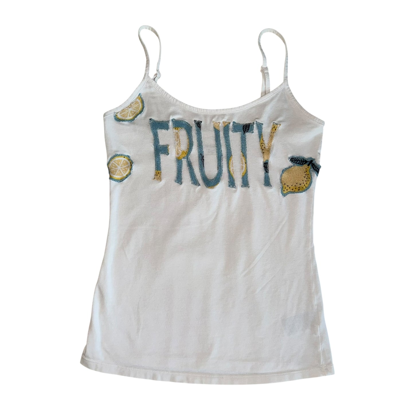 PRIDE - Fruity Lemons White Tank (XS)