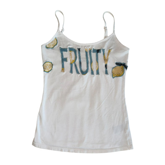 PRIDE - Fruity Lemons White Tank (XS)