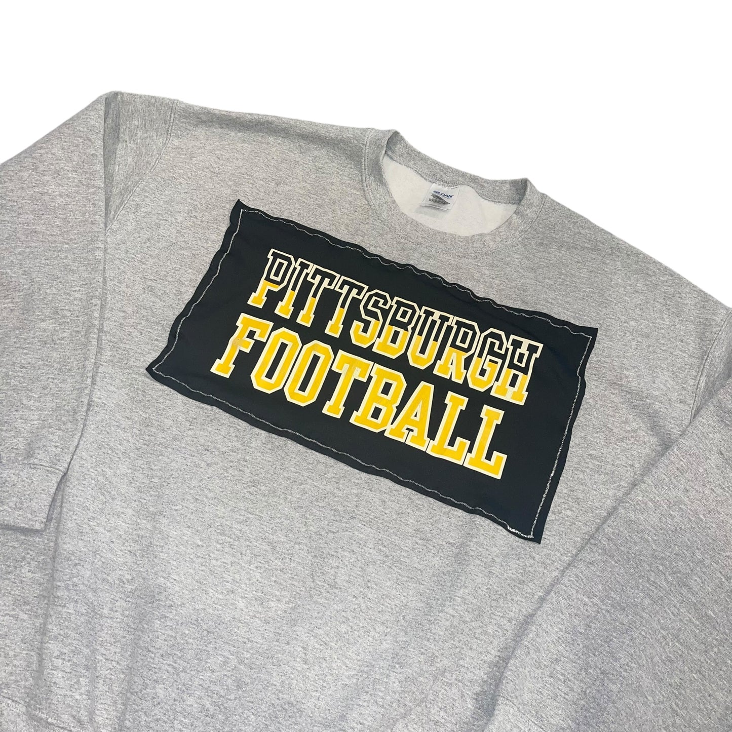 Pittsburgh Steelers Patchwork Sweatshirt (XL)