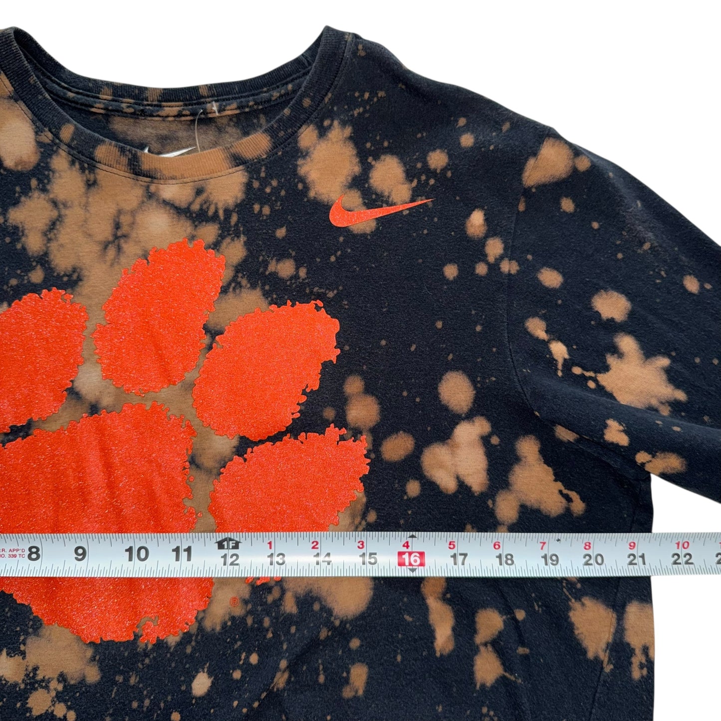 Clemson Reworked Bleach Crop (L)