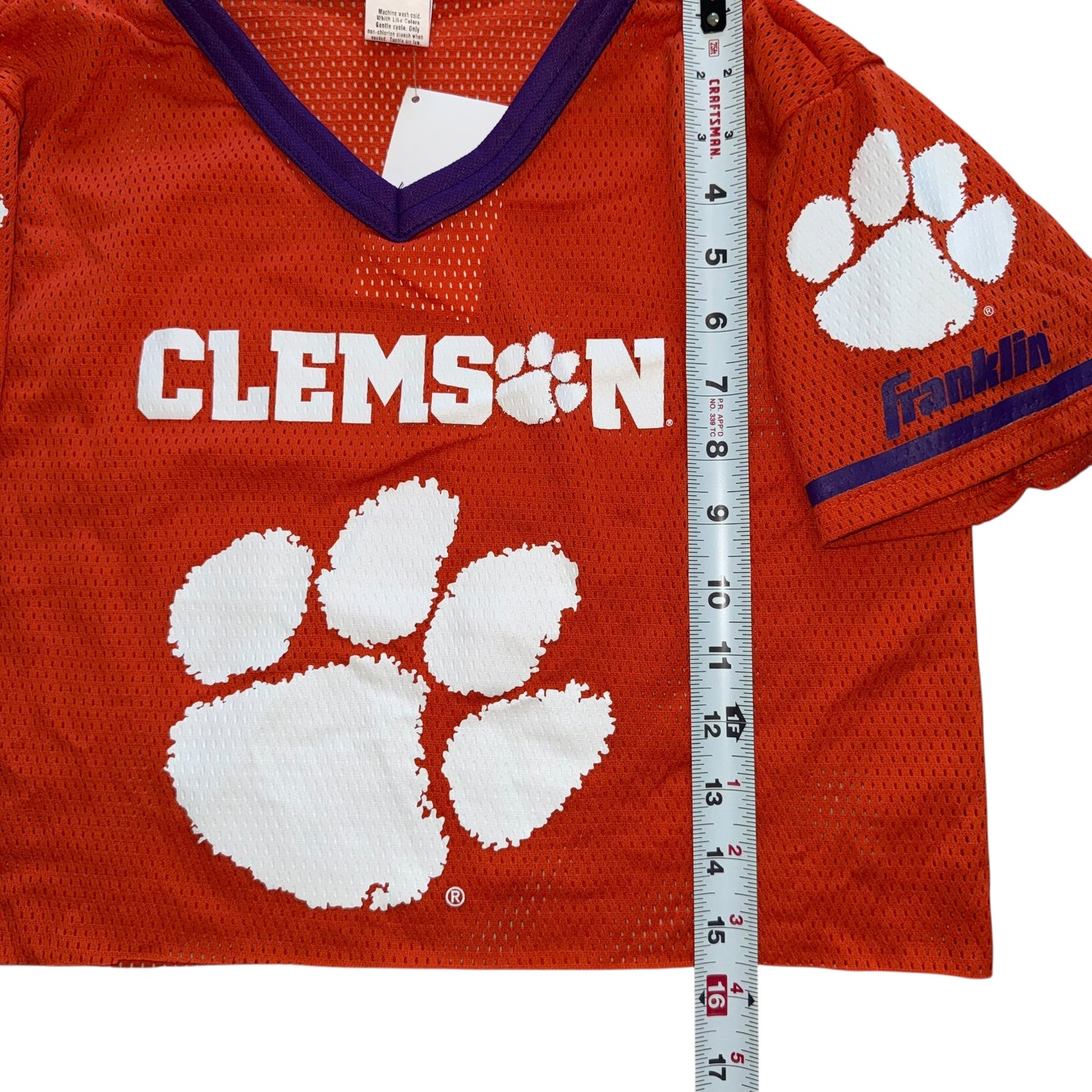 Clemson Cropped Jersey (S/M)