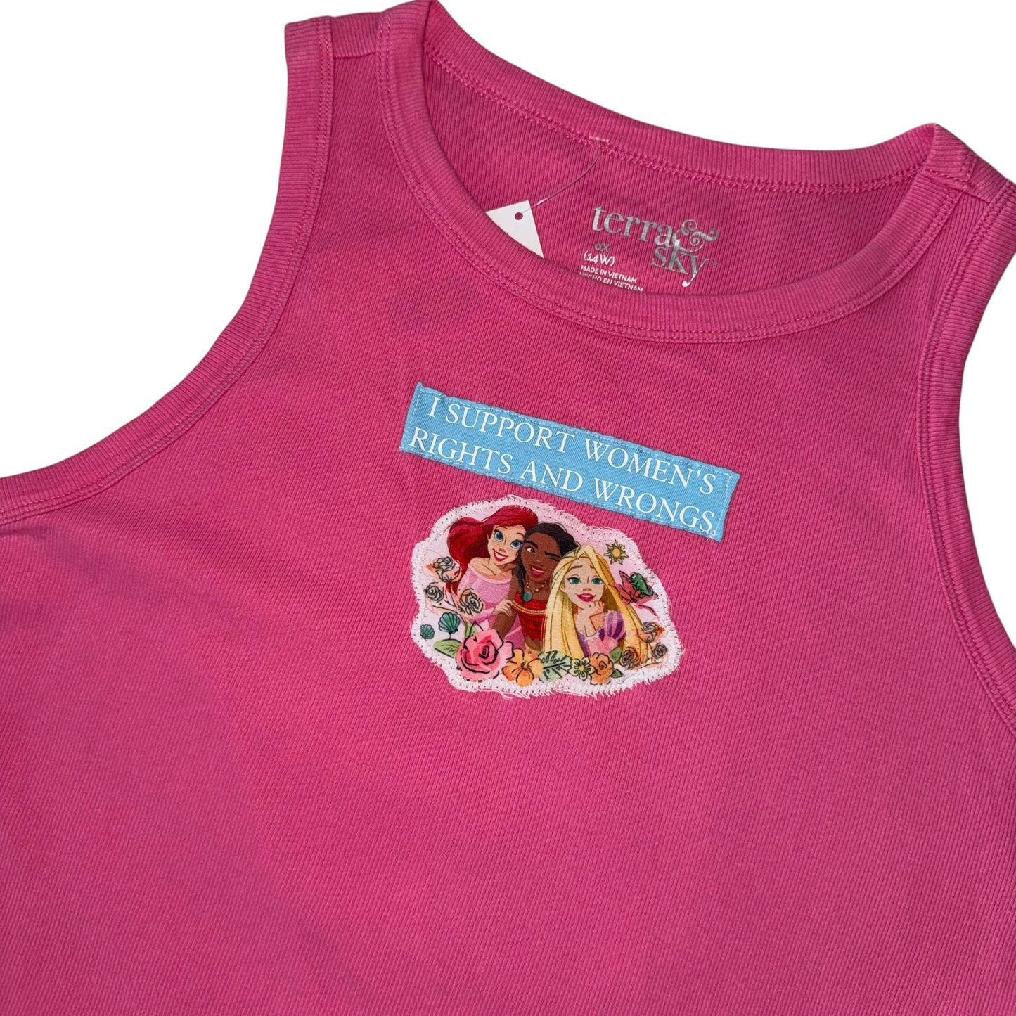 Just a Girl - Princess Rights Besties Tank (XL)