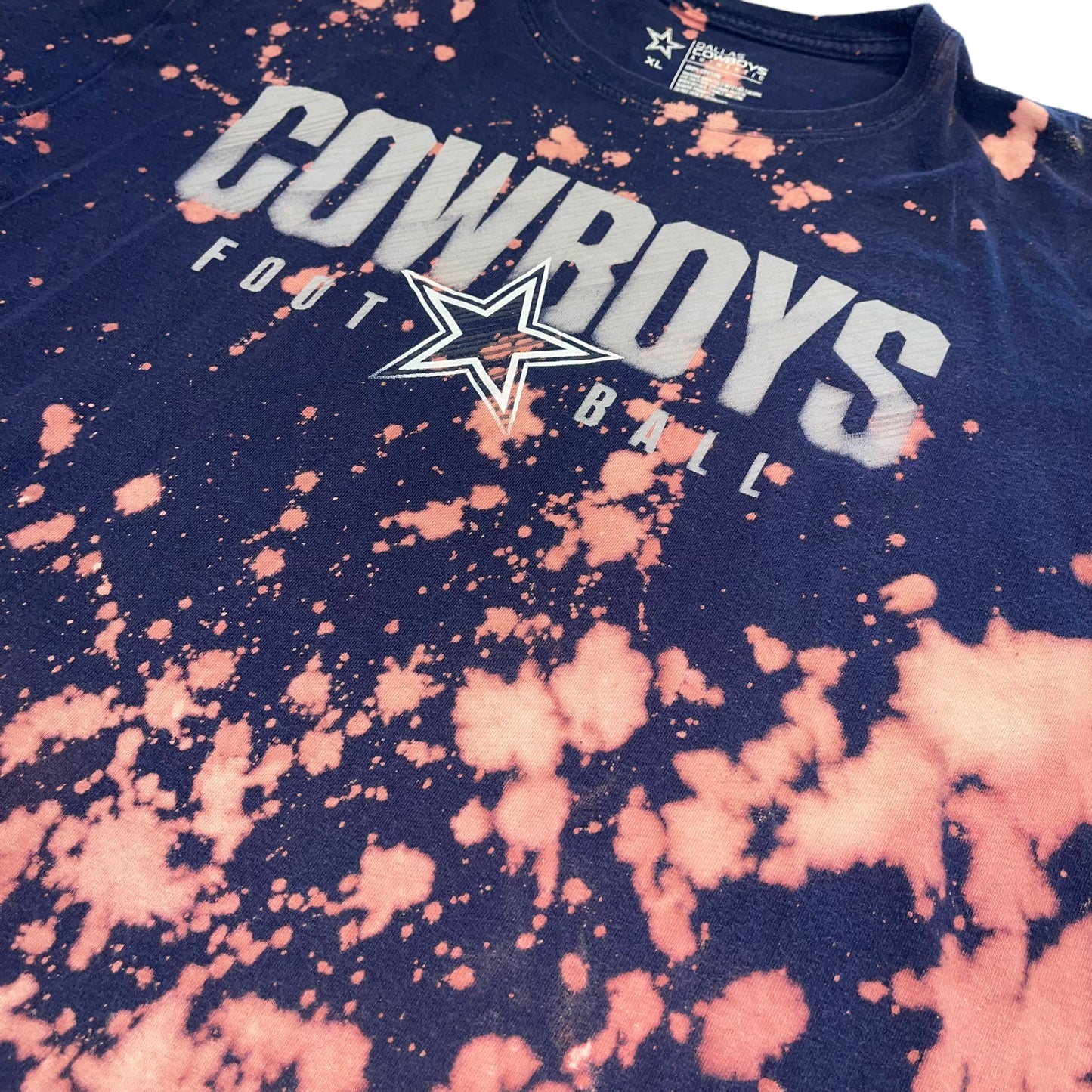 Dallas Cowboys Bleach Tee (XL)