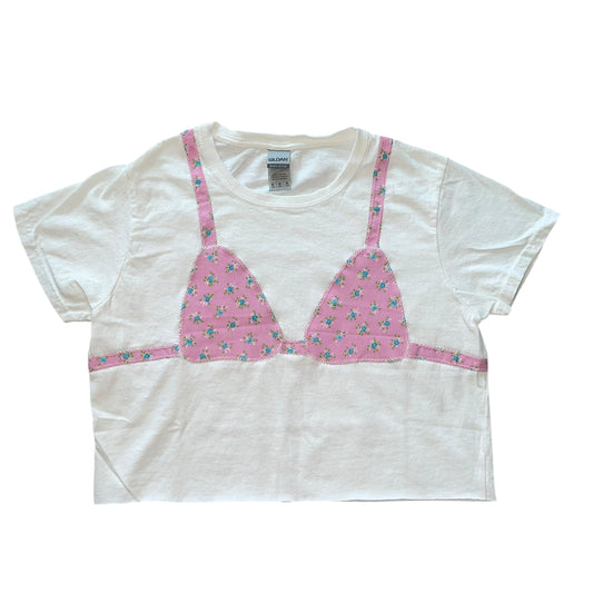 Earthbound - Bikini Pink & Blue Florals (S/M)