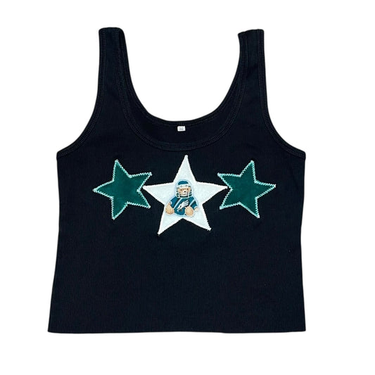 Philadelphia Eagles Upcycled Bear Tank (M)