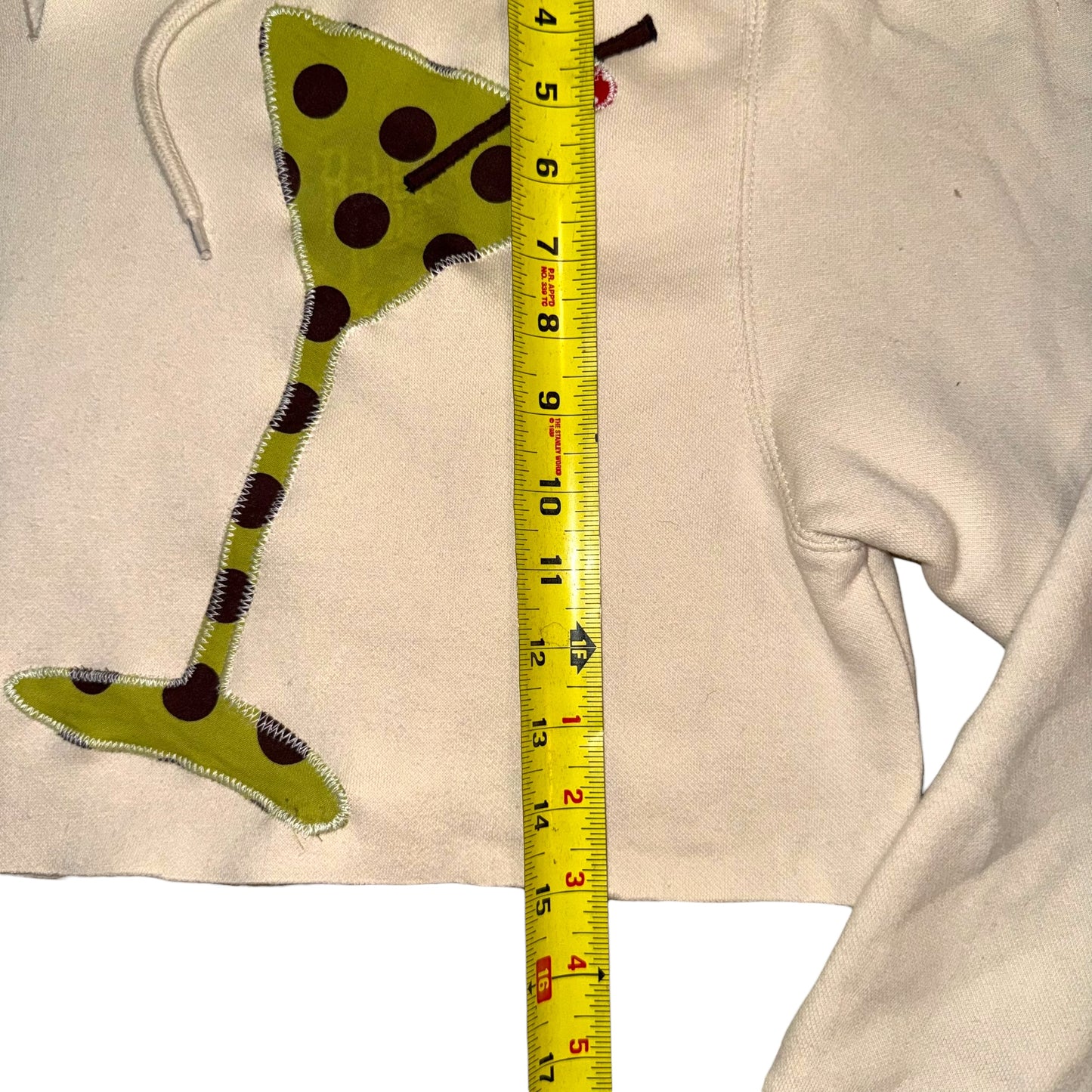 Just a Girl - Polka Dot Tini Hoodie (L)