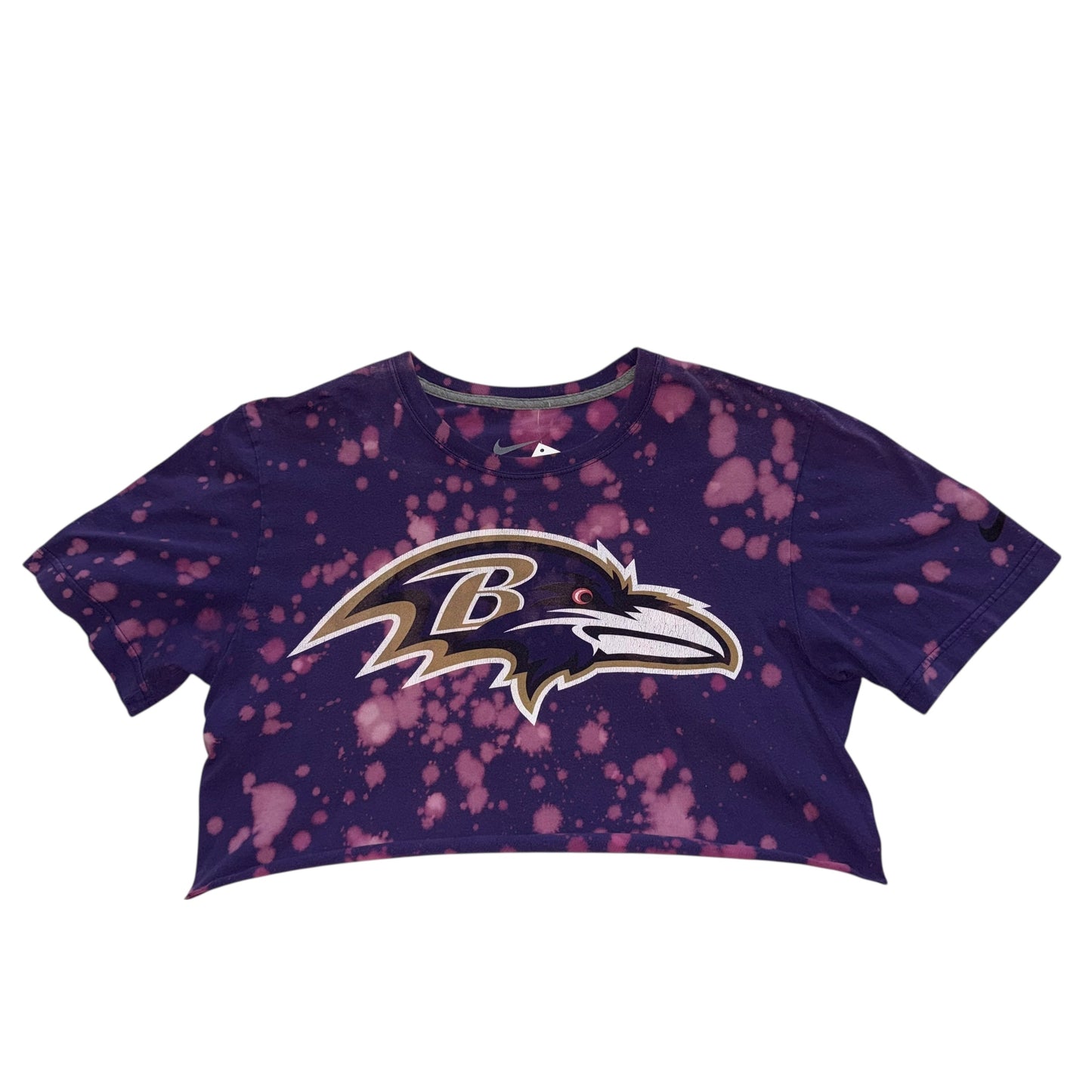 Baltimore Ravens Cropped Bleach (M)