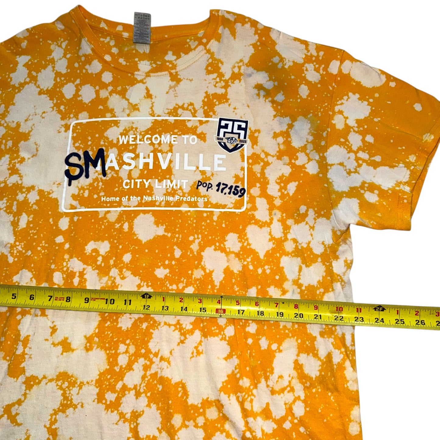 NASH - Smashville Predators Bleach Tee (XL)