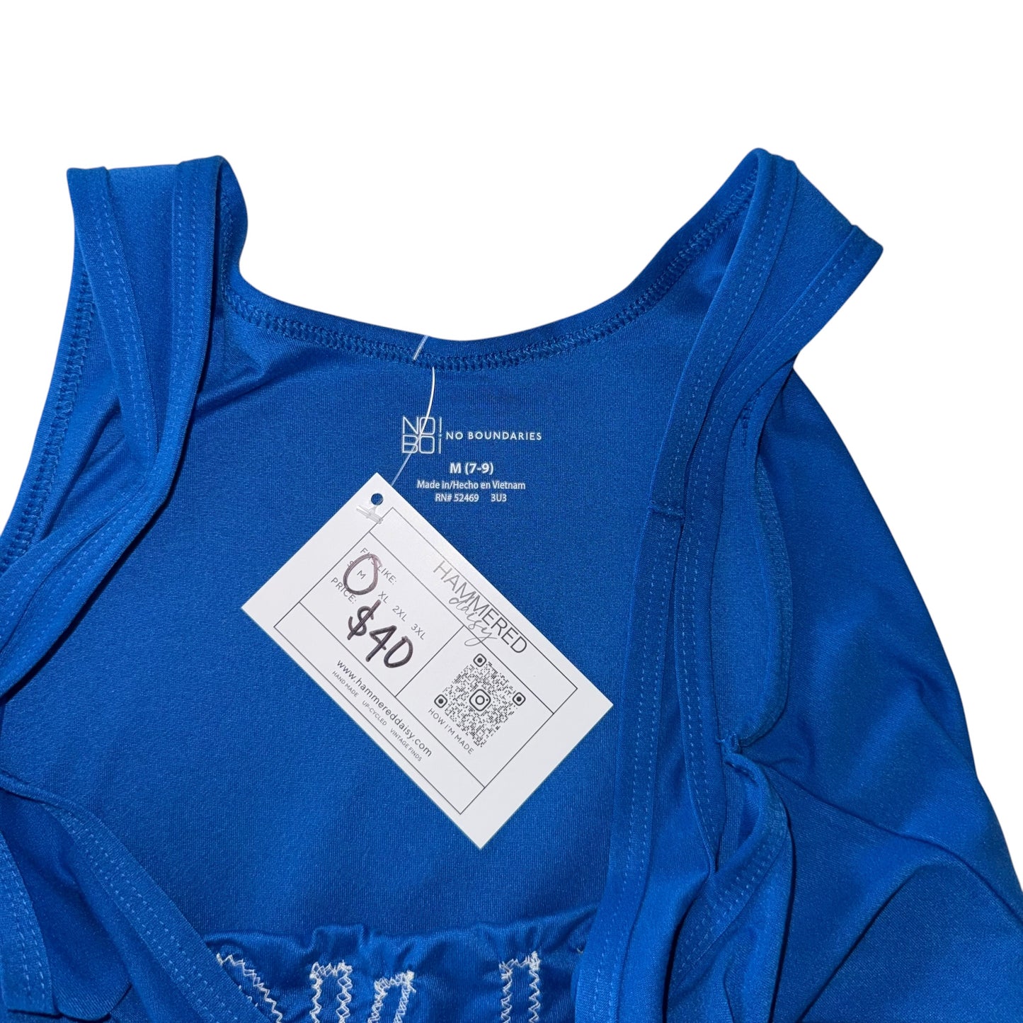 PRIDE - For the Girls Blue Tank (M)