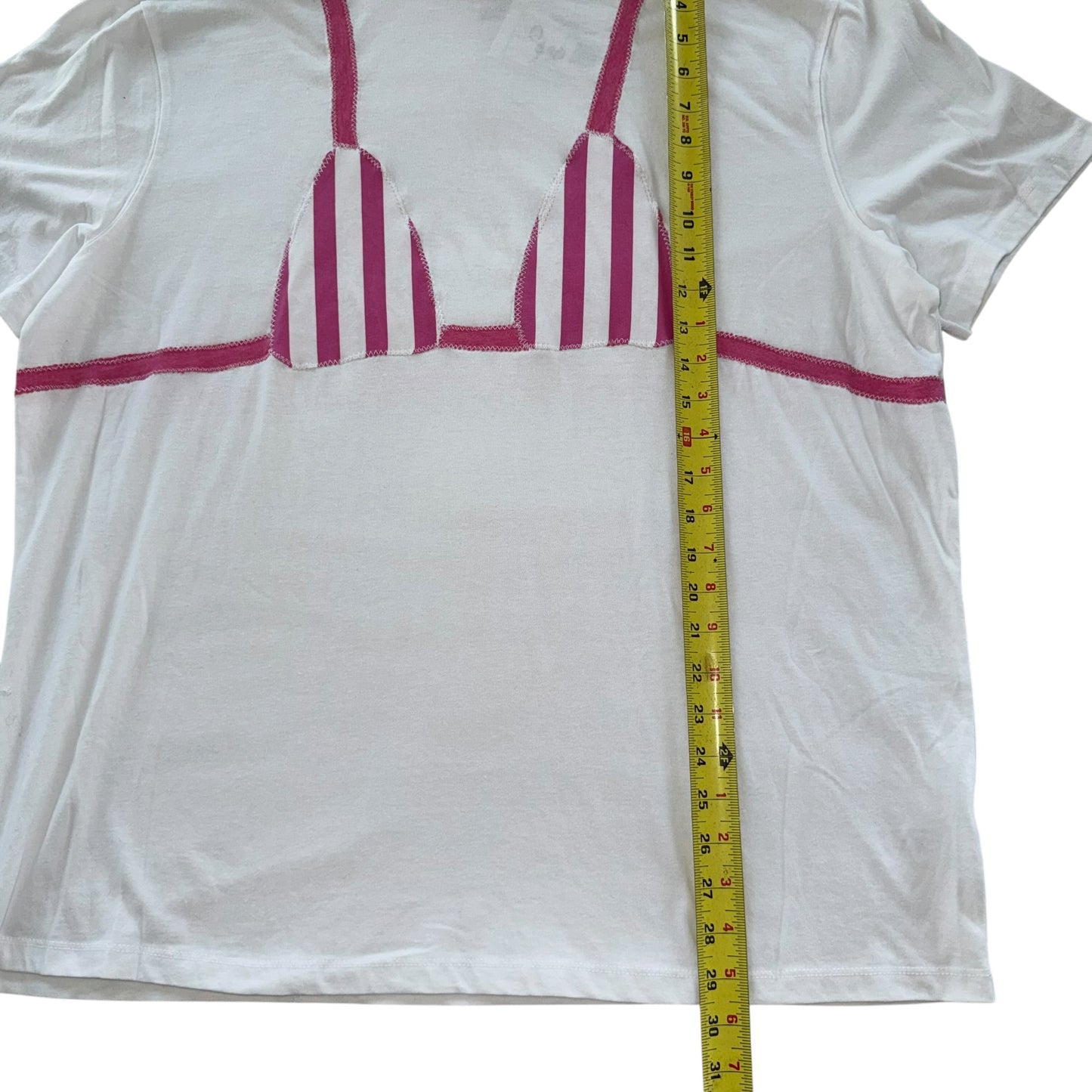 Earthbound - Candy Striped Bikini Tee (XL)