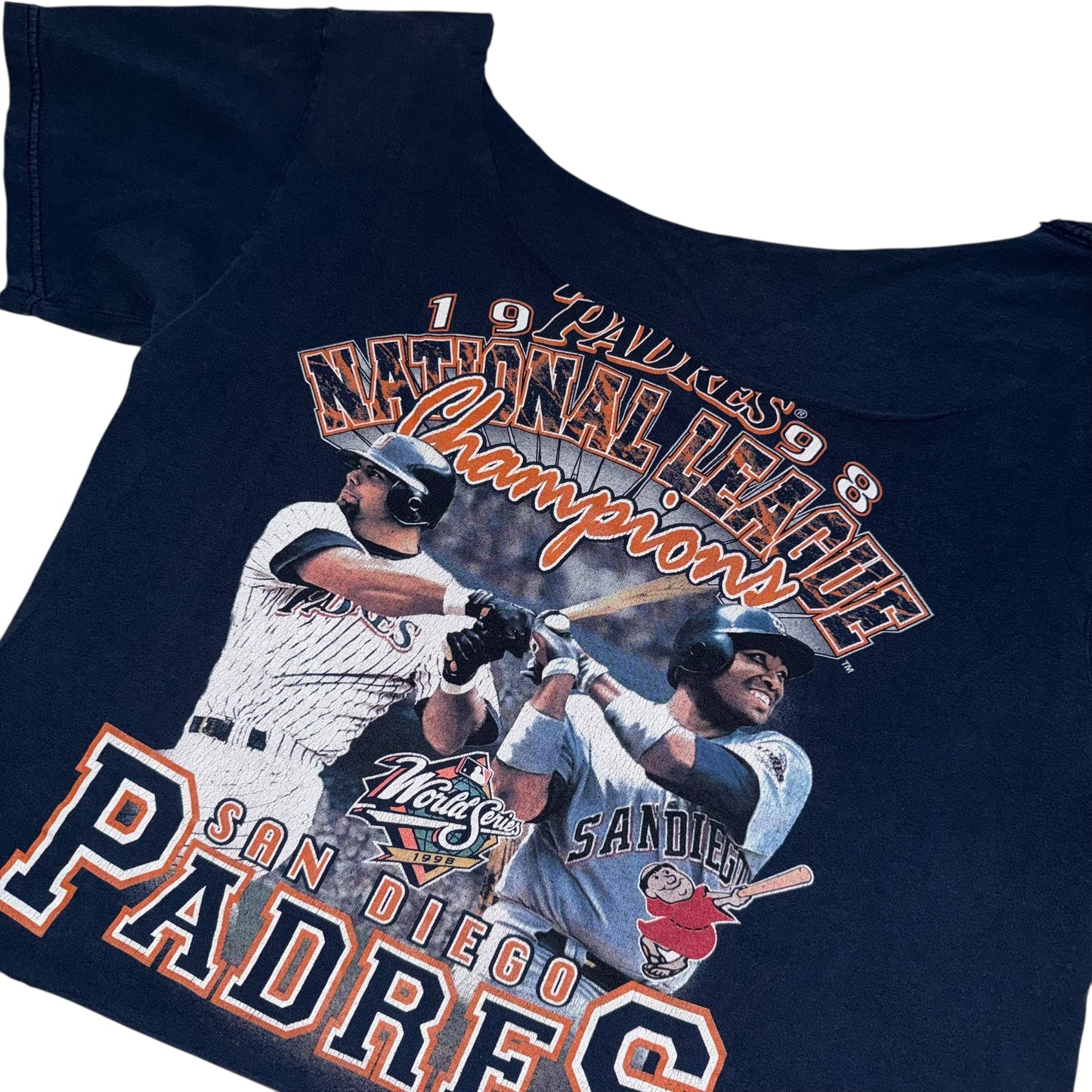 San Diego Padres 1998 Off The Shoulder Tee (M/L)