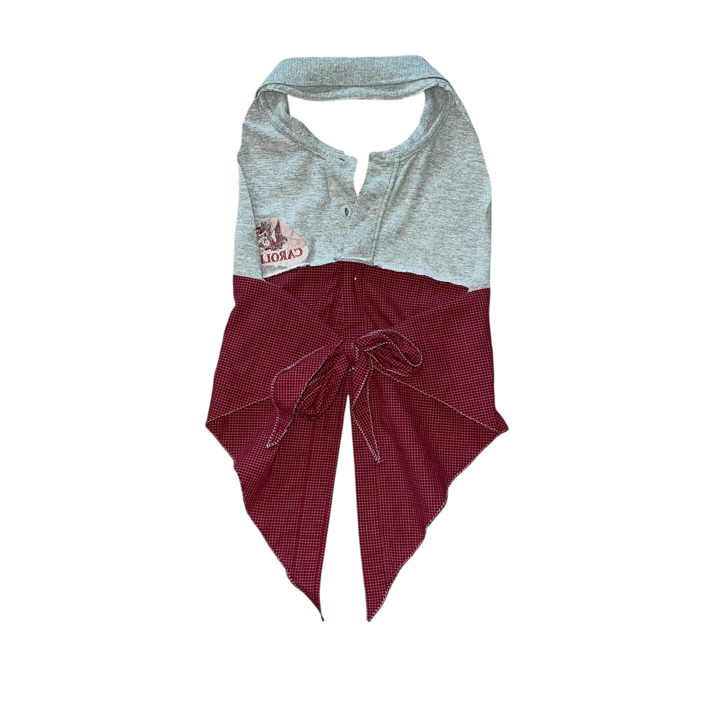 USC South Carolina Reworked Button Down Halter (S)