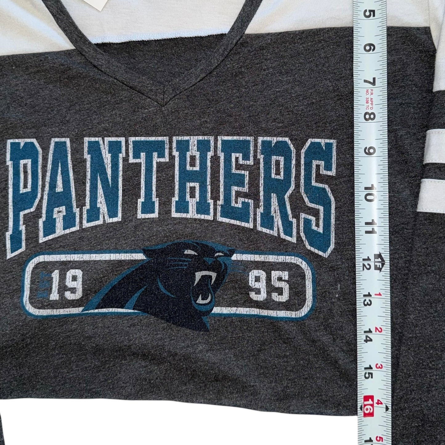 CLT - Panthers Cropped Rugby Tee (2XL)