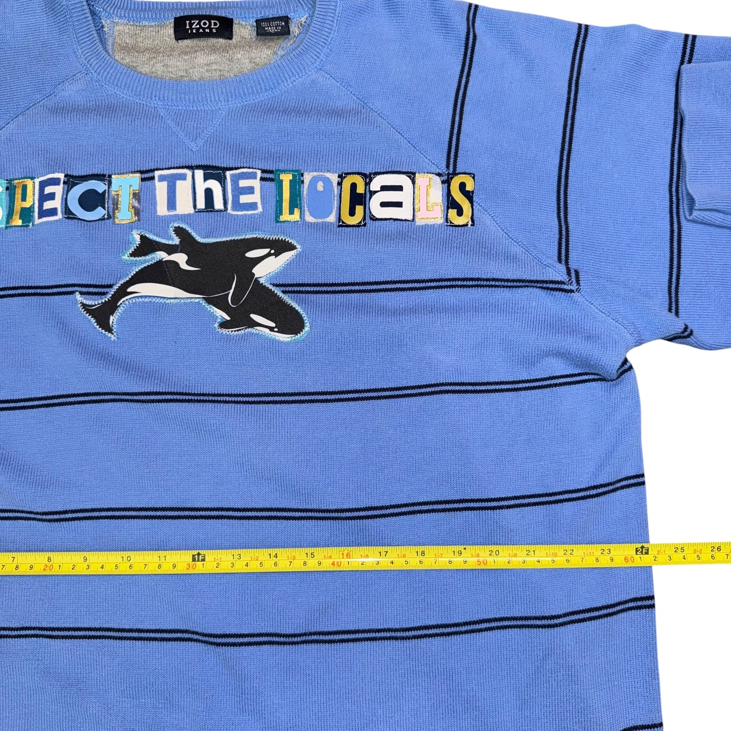 Earthbound - Respect The Locals Shamoo Sweater (L)