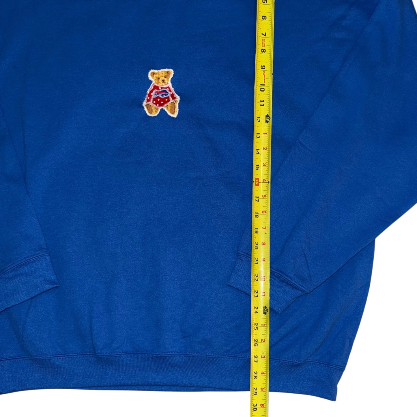 Buffalo Bills Upcycled Bear Polka Dot (2XL)