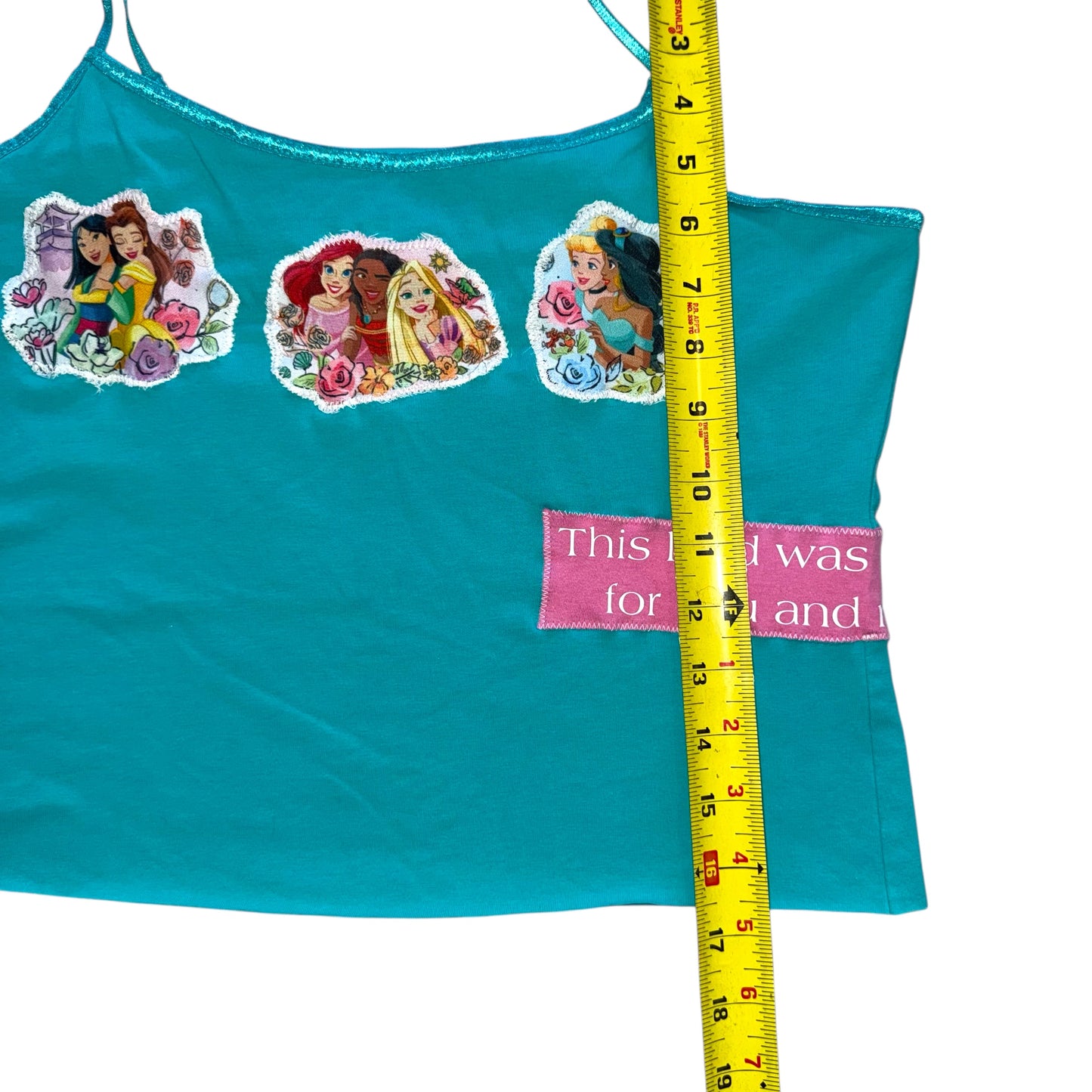 Just a Girl - This Land Aqua Tank (L)