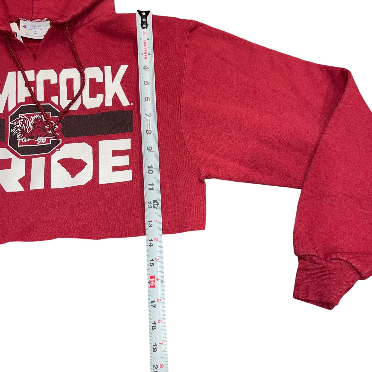 USC South Carolina Cropped Hoodie (S)