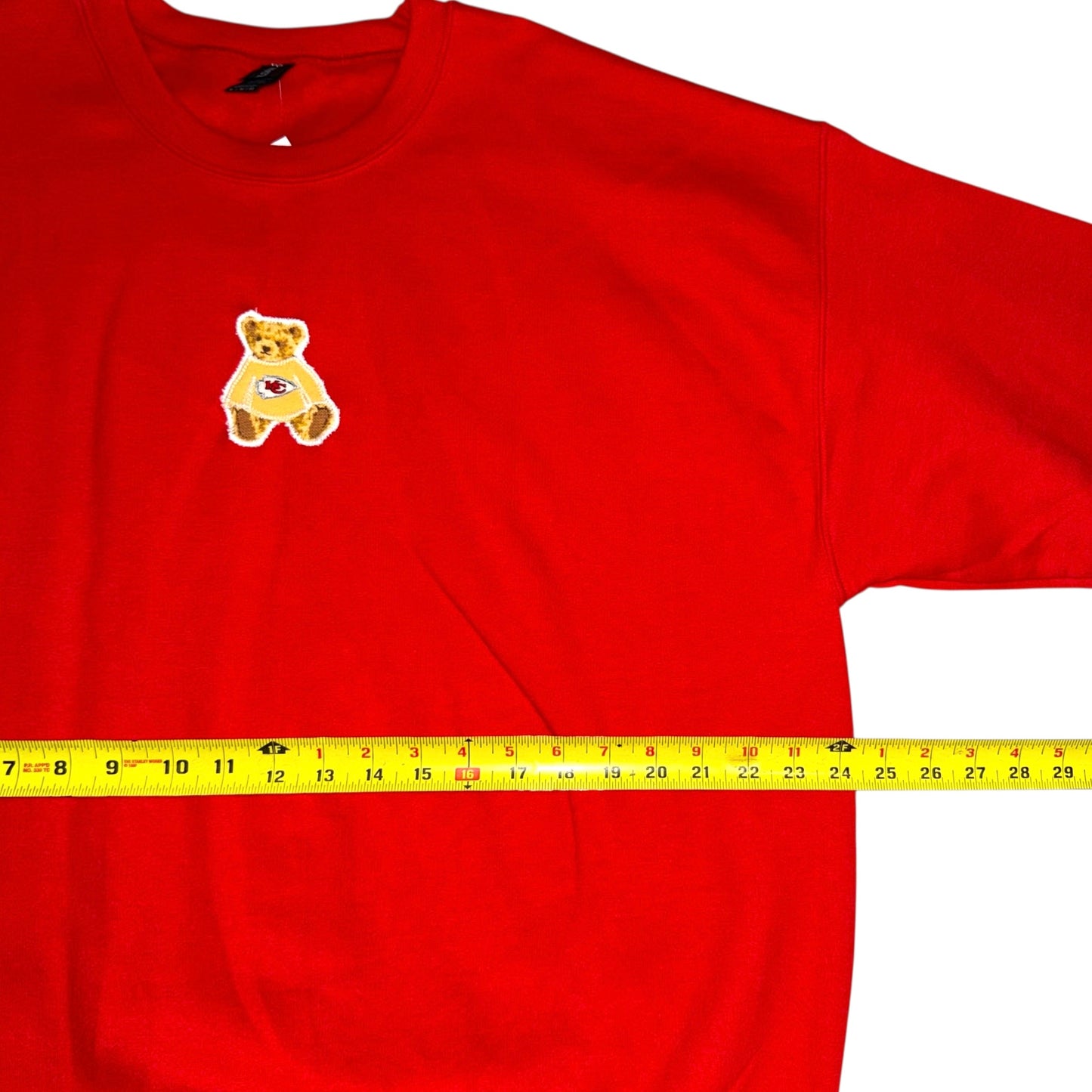 Kansas City Chiefs Upcycled Bear Crew (XL)
