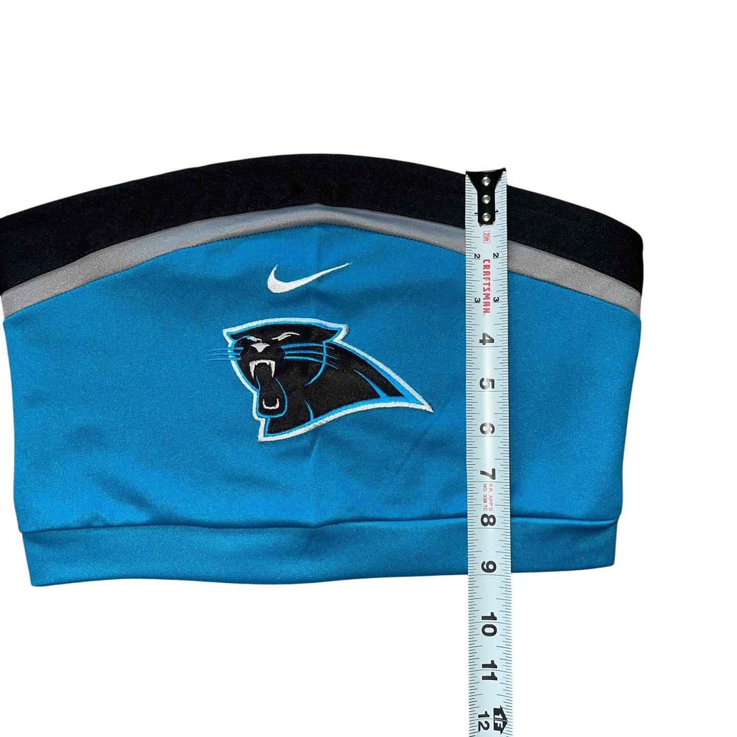 Carolina Panthers Reworked Tube Top (M/L)