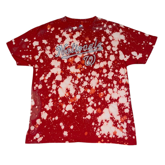 Washington Nationals Reworked Bleach Tee (XL)