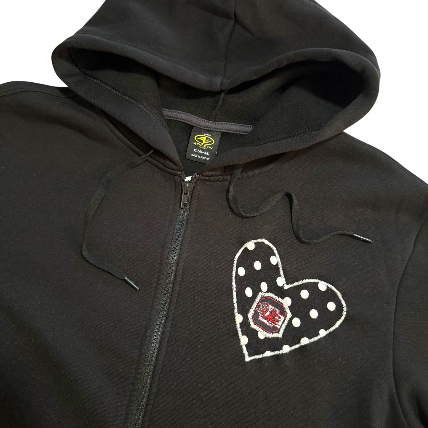 USC South Carolina Upcycled Polka Dot Cocks Hoodie (XL)