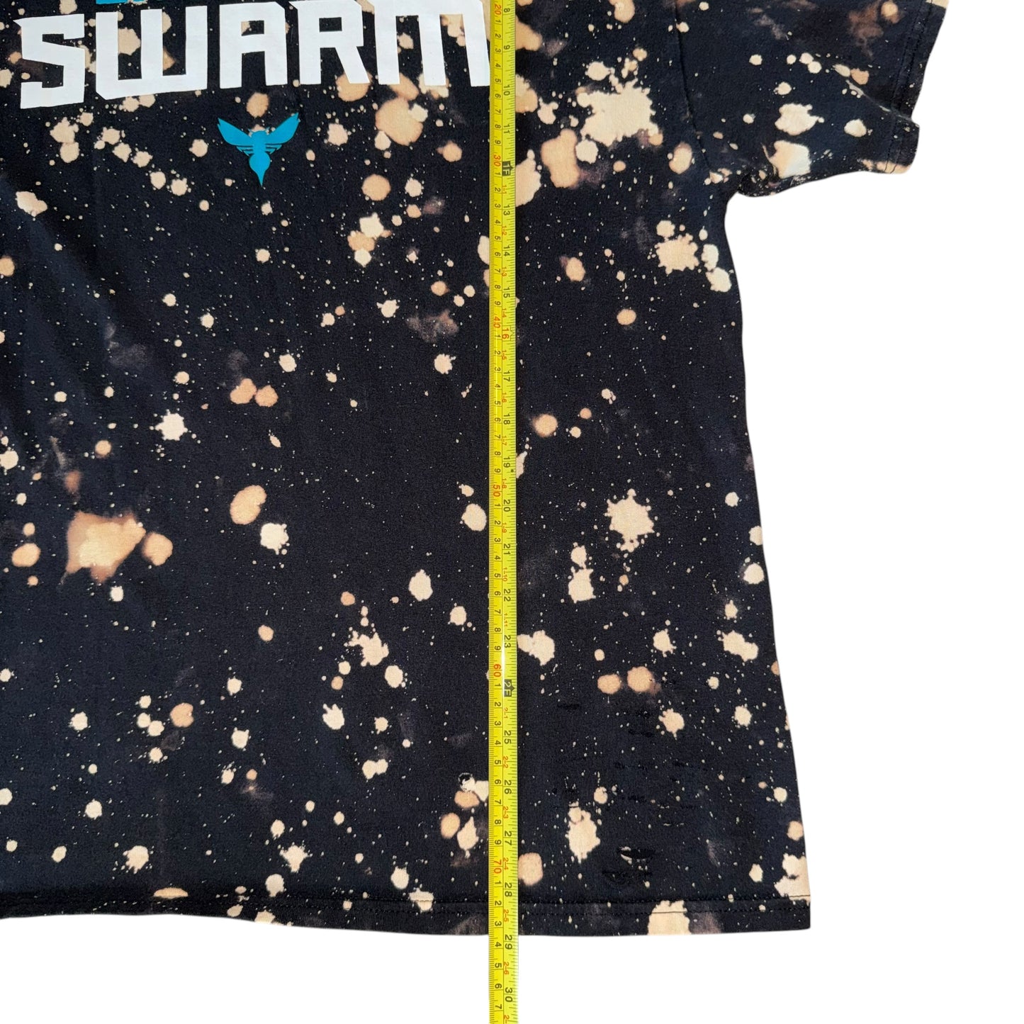 CLT - Hornets Bleach Enter The Swarm Distressed (XL)