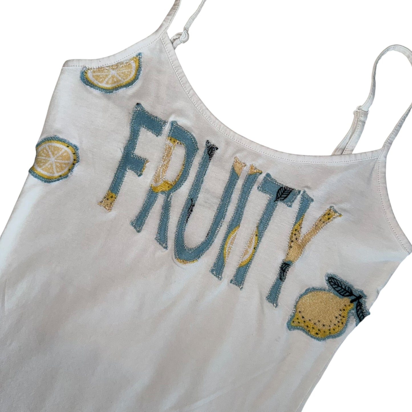 PRIDE - Fruity Lemons White Tank (XS)