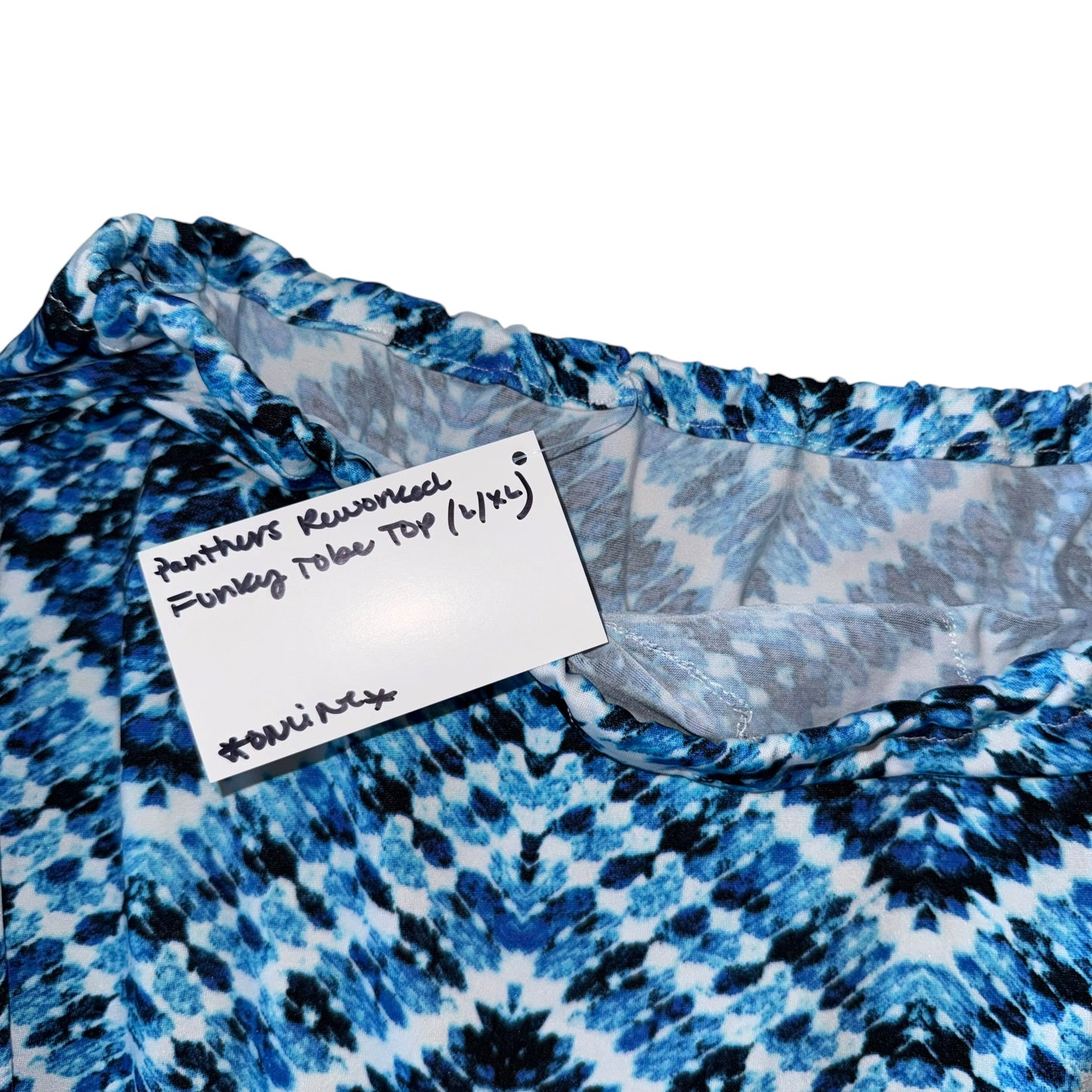 CLT - Panthers Reworked Funky Tube Top (L/XL)