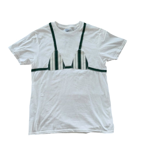 Earthbound - Green Stripes Bikini Tee (M)