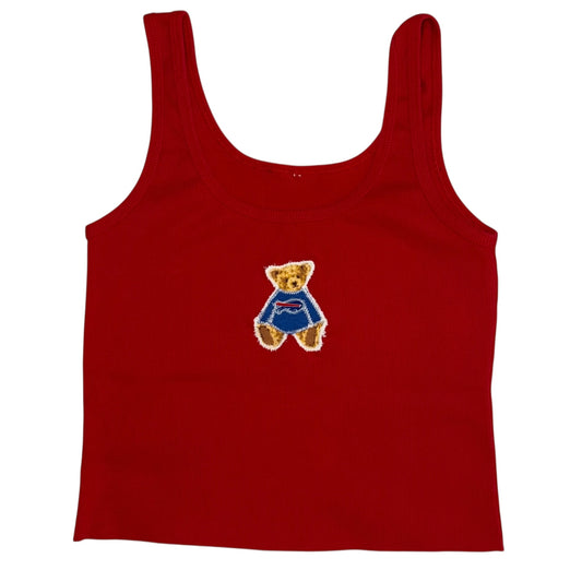 Buffalo Bills Upcycled Bear Tank (M/L)